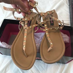 Betseyville Philo studded gladiator sandal